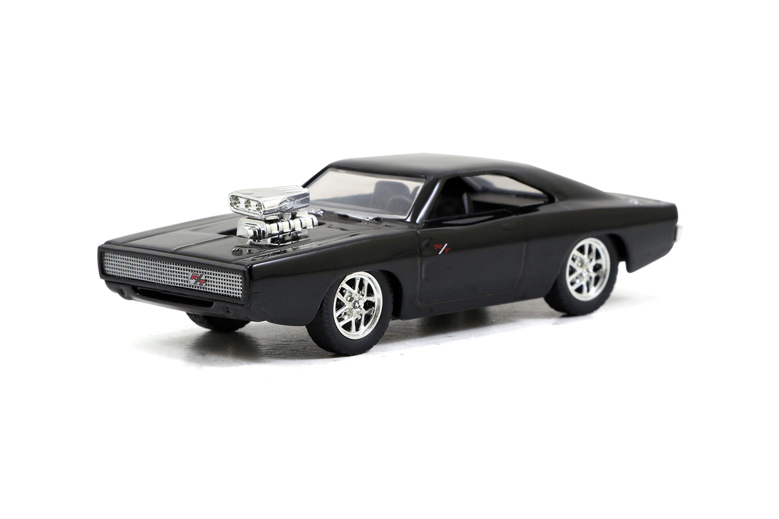 

1:55 Fast & Furious Diecast Car DOM s Dodge Charger RT BUILD N COLLECT