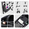 Cycling Hanging Bag Pannier Portable Front Storage Hanging Bag Hard Shell Large Capacity Night Reflective for M365 PRO 2