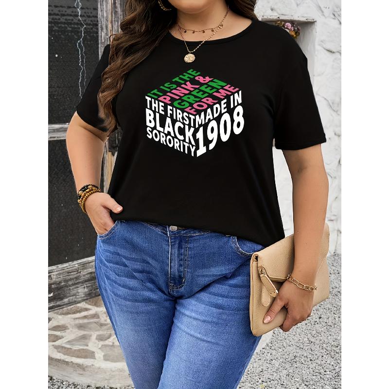 

Trendy Graphic Print Short Sleeve Polyester Blouse Relaxed Fit Windproof Summer Outdoor XXL чорний