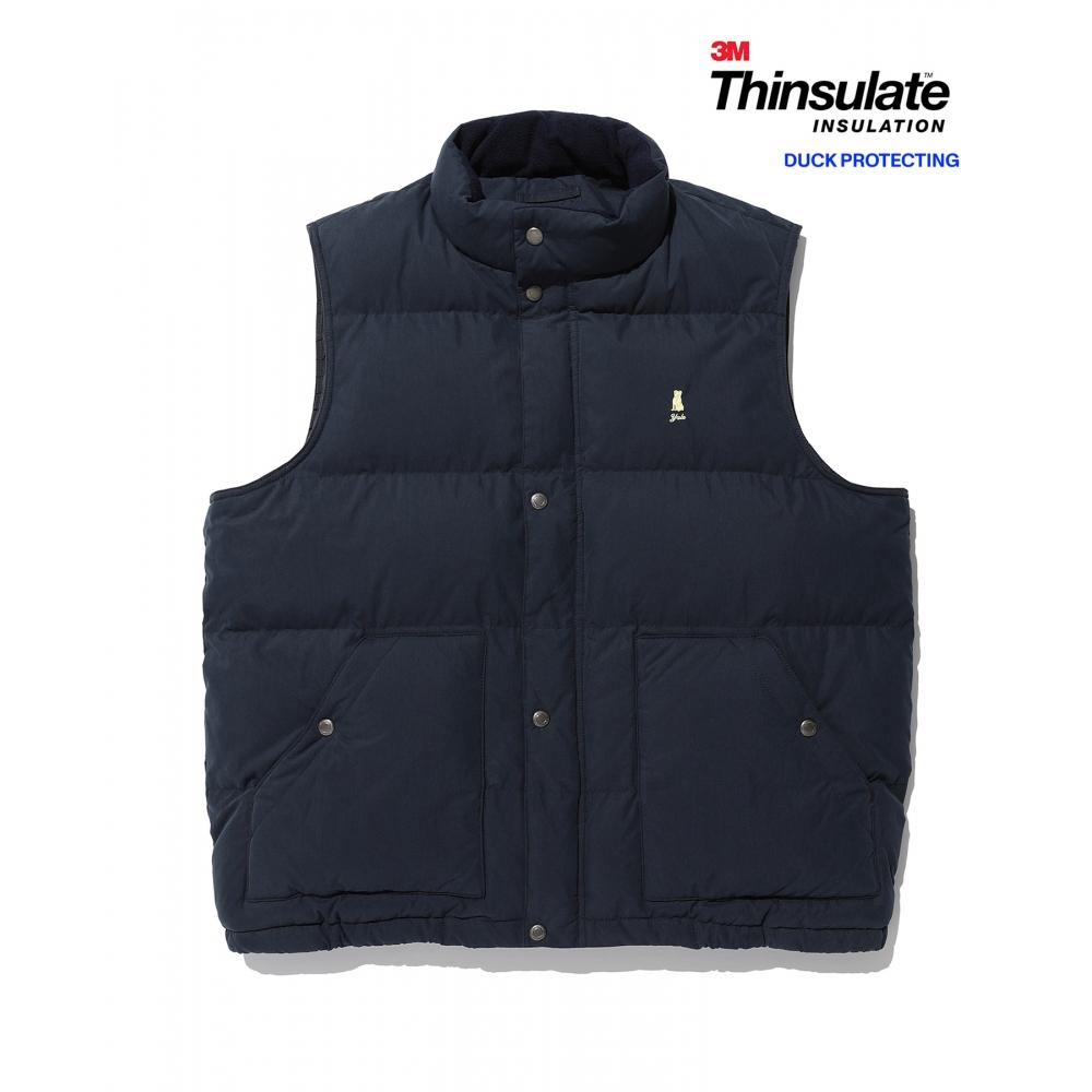 

ЖИЛЕТ YALE PUFFER ТЕМНО-СИНИЙ