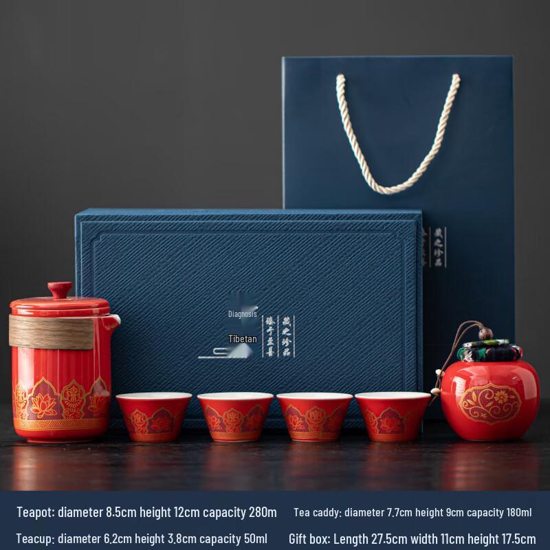 Changqi Portable Ceramic Travel Tea Set