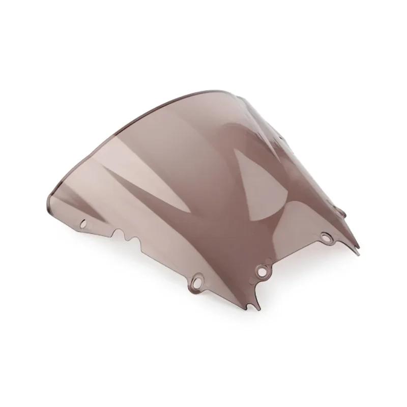 Motorcycle Wind Deflector For Yamaha YZF R6 600 1998 1999 2000 2001 2002 Screen Double Bubble Windshield Protector Windscreen