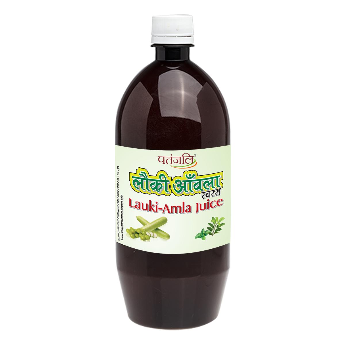 

Patanjali Lauki Amla Juice 1 Litre Natural Wellness Drink Bottle Daily Hydration Support Fresh Taste Health Drink