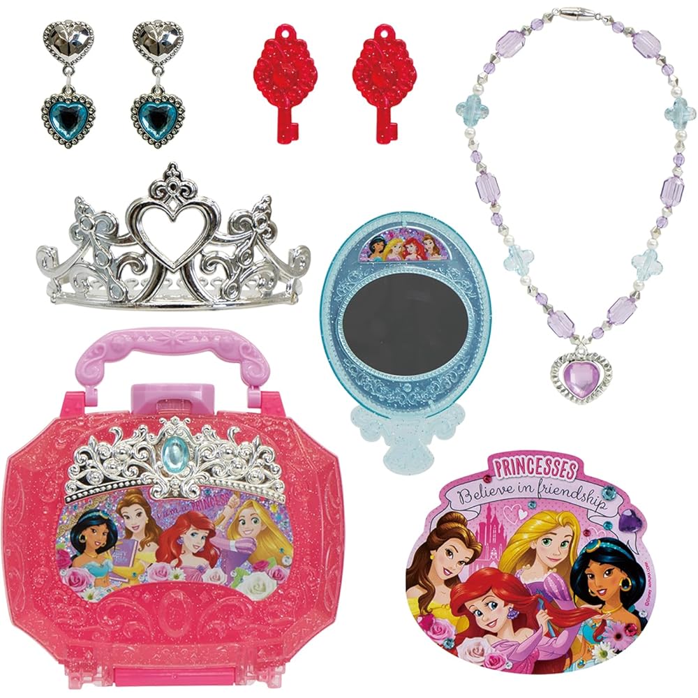 Maruka Disney Princess Accessory Bag Toy Playset for Kids Age 3 and Up