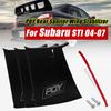 1 Pieces PQY Rear Wing Spoiler Support Stabilizer for Subaru STi 04-07 With PQY Sticker