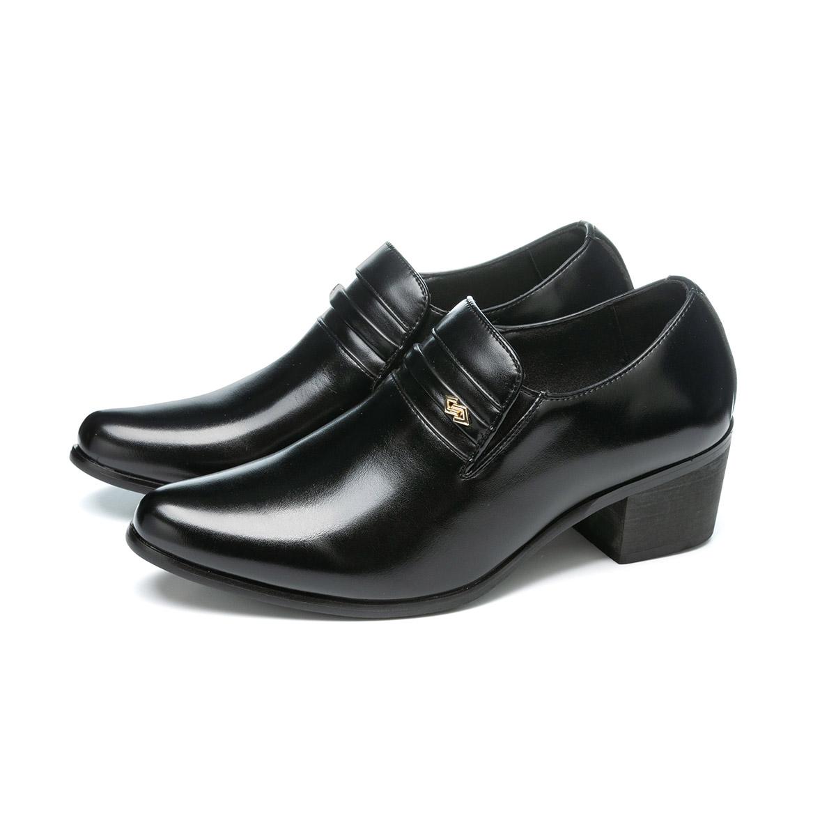 

Мода Новое поступление Итальянская Оксфордская обувь Мужская Роскошная Кожаная Свадебная обувь Заостренный носок Туфли для платья Классические Дерби Мужская Повседневная обувь 46 чёрный