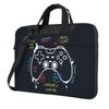 Videospiel 15,6 Zoll Laptop- und Tablet-Tasche Schultertasche Cooles Muster Laptop-Schulter-Messenger-Tasche Hülle für 13/14 Zoll