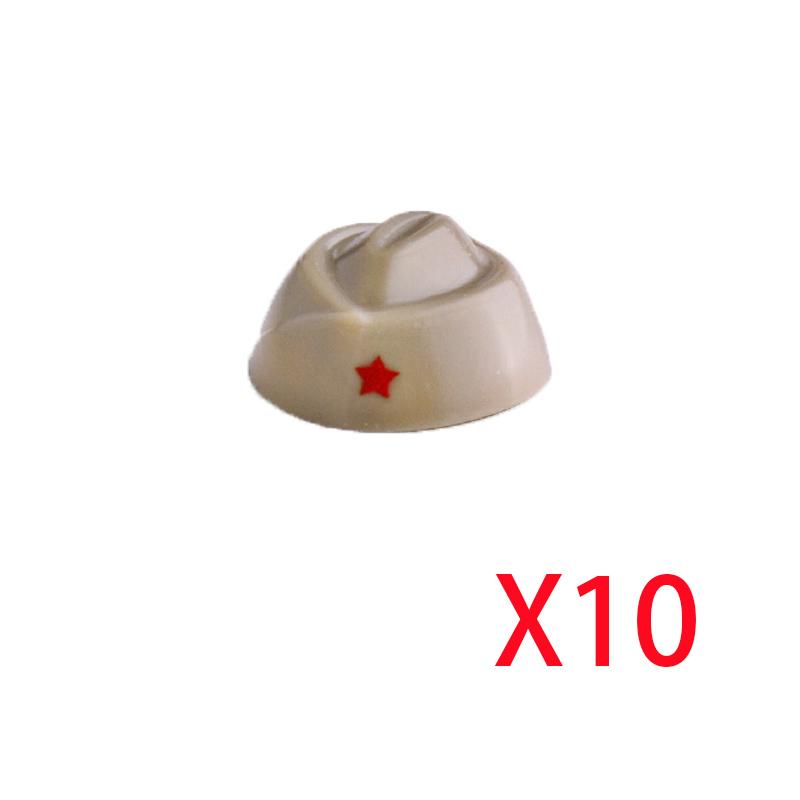 Military Building Blocks Accessories Figure Soldier Helmet Toy USSR USA UK Japanese Hat Mini Brick Hood Mask Flamethrower