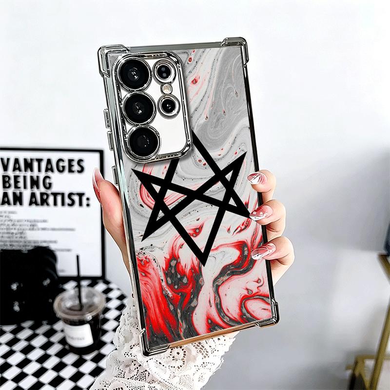 

BMTH B-Brings Me The H-Horizons Soft Phone Case For Samsung Galaxy S26 Ultra S25 Edge S24 FE S23 Plus S22 S21 + S20 Plating Anti Samsung S26 Edge