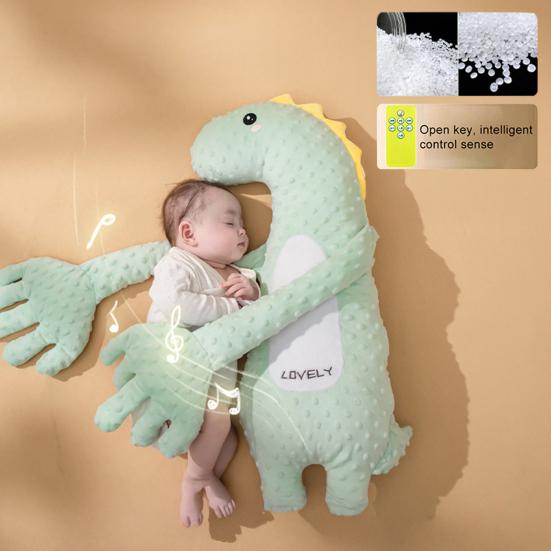 Suzeta Palmă Calmantă pentru Bebeluși Jucărie Moale de Pluș Ajutor pentru Somn Pernă de Suport pentru Somnul Bebelușilor Jucărie Calmanta Anti-Sperietură pentru Sugari