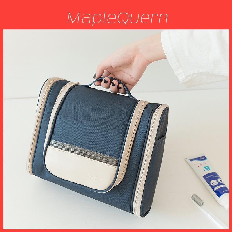 Modern Travel Organizer With Dual Opening Waterproof Polyester For Bathroom Hanging Storage