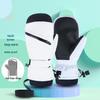 Menzi Winter Touchscreen Waterproof Non-Slip Thickened Snowboard Gloves for Couples