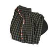 Plaid Lazy Wind Casual Pants Men's Trend Fashion Simple Casual Pants Retro Loose Wide Leg Versatile Pants