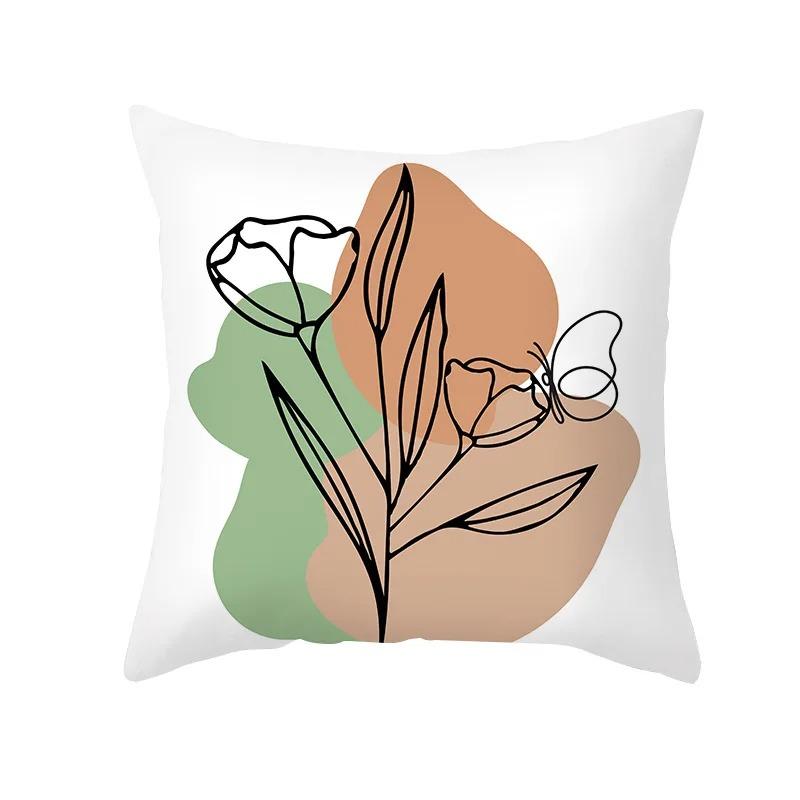 

Геометрический простой стиль наволочка гостиная офис дома наволочка автомобиль украшения 40x40cm