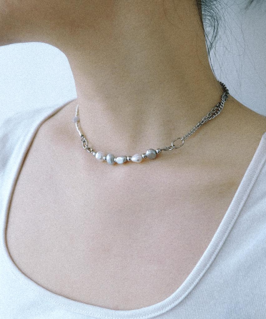 Nakedblood [Handmade] Double Side Object Necklace