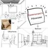 "Books & Coffee" Pillow Cover 2D Printed Polyester Sofa Cushion Case – Vintage Script Design For Reading Lovers