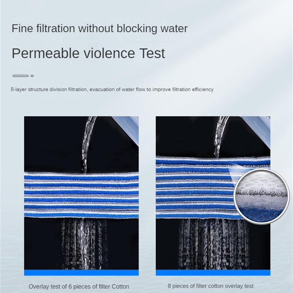 High Density Material Fiber Biochemical Layer Three-dimensional Mesh Cloth Durable And Long-lasting Improve Water Quality