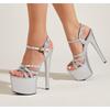 Fashion 2025 New Fetish High Heels Women Sandals Pole Dancing Sexy Platform Buckle Strap Pumps Shoes Summer Sandalias Mujer