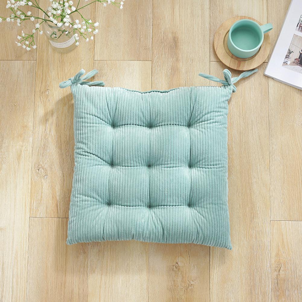 

Простая однотонная утолщенная подушка для офисного или студенческого стула, декор для дома Lake Blue40*40cm#0