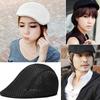 Unisex Fashion Duck Mesh Sun Flat Cap Golf Beret Newsboy Cabbie Baseball Hat
