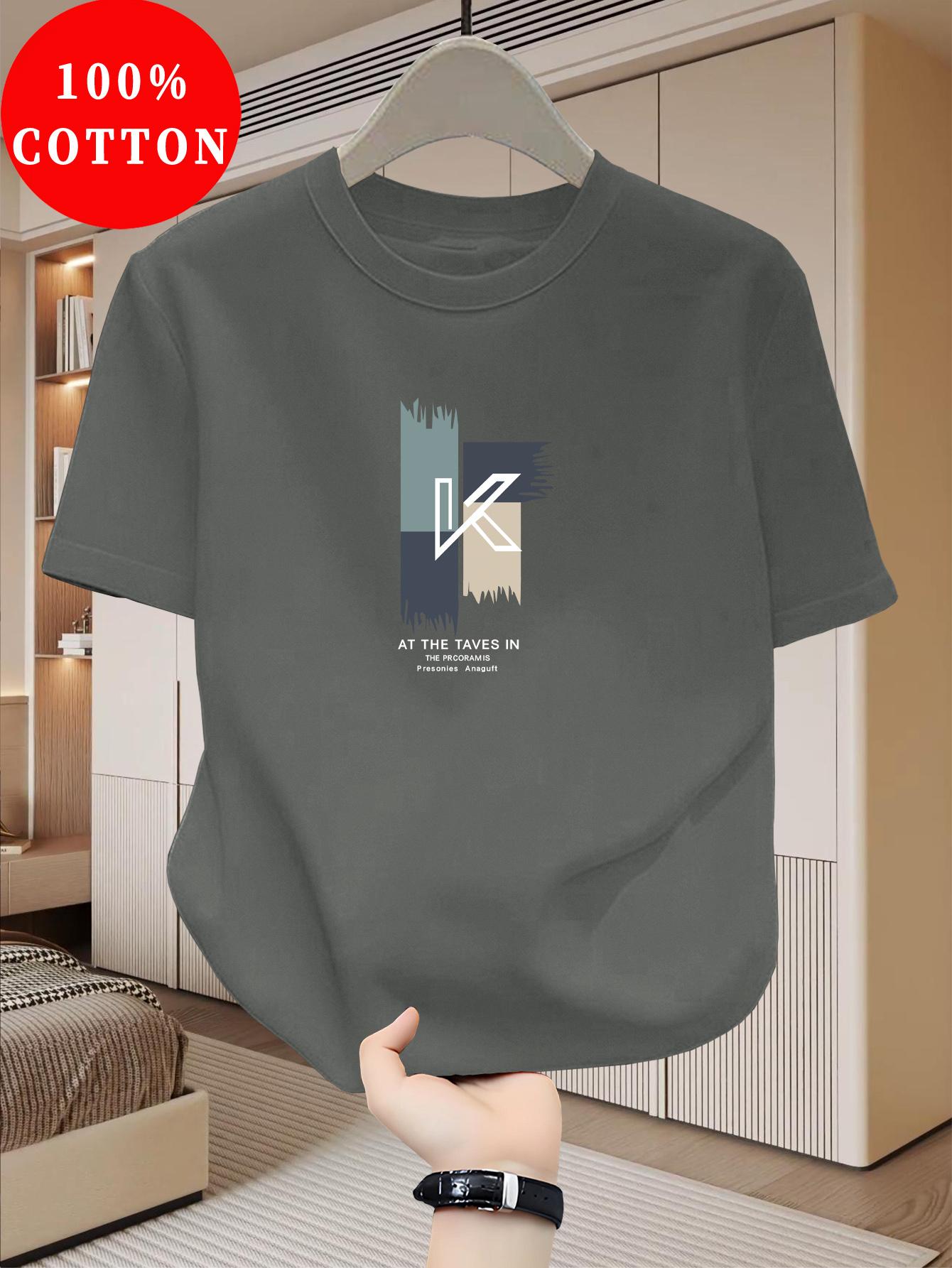 

Simple Japanese Letter Print 100 Cotton Men Woment Tshirt Summer Autumn Daily Outdoor Sports Casual Loose Street Short Sleeve 4XL