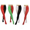 Two-Toned Tights Women Opaque Tights Footed Leggings High Waist Thigh High Stocking Christmas Party Cosplay Costume