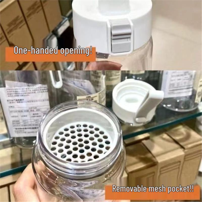 Universal MUJI-Style Portable Water Cup for Students - Simple, High-Value Design for Men and Women