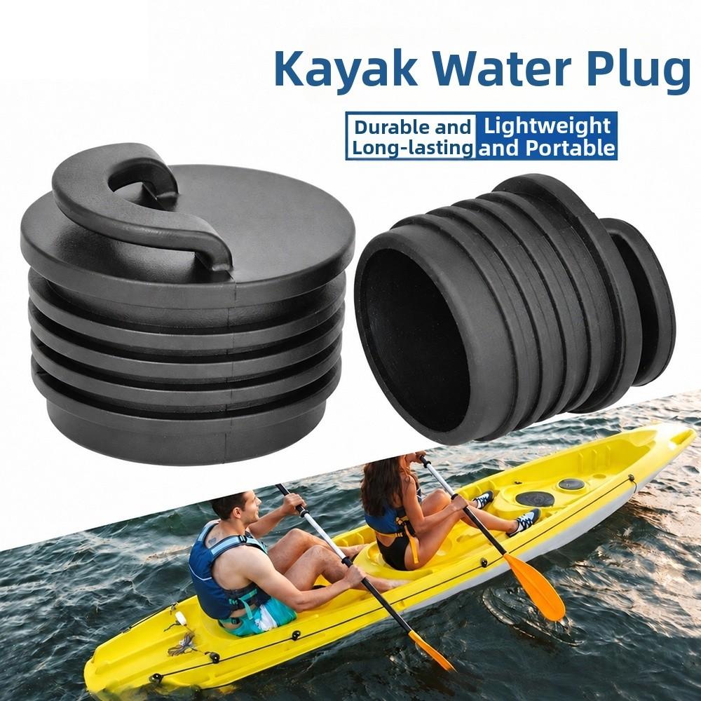 4PCS Water Blocking Scupper Plug Kit Rubber Drain Hole Plug Practical Kayak Drain Plug  Marine Use
