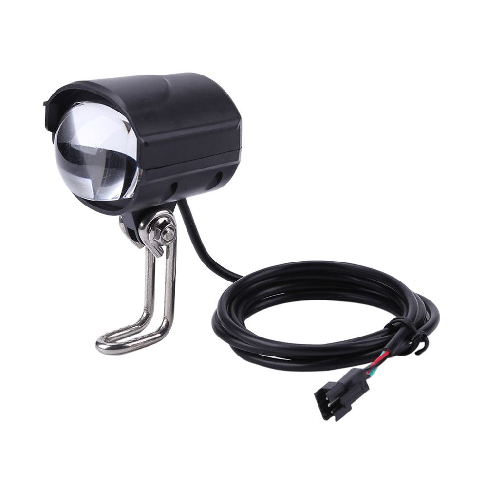 Super Bright LED With Horn Handlebar Lamp E-bike Light Front Light Electric Scooter Headlight