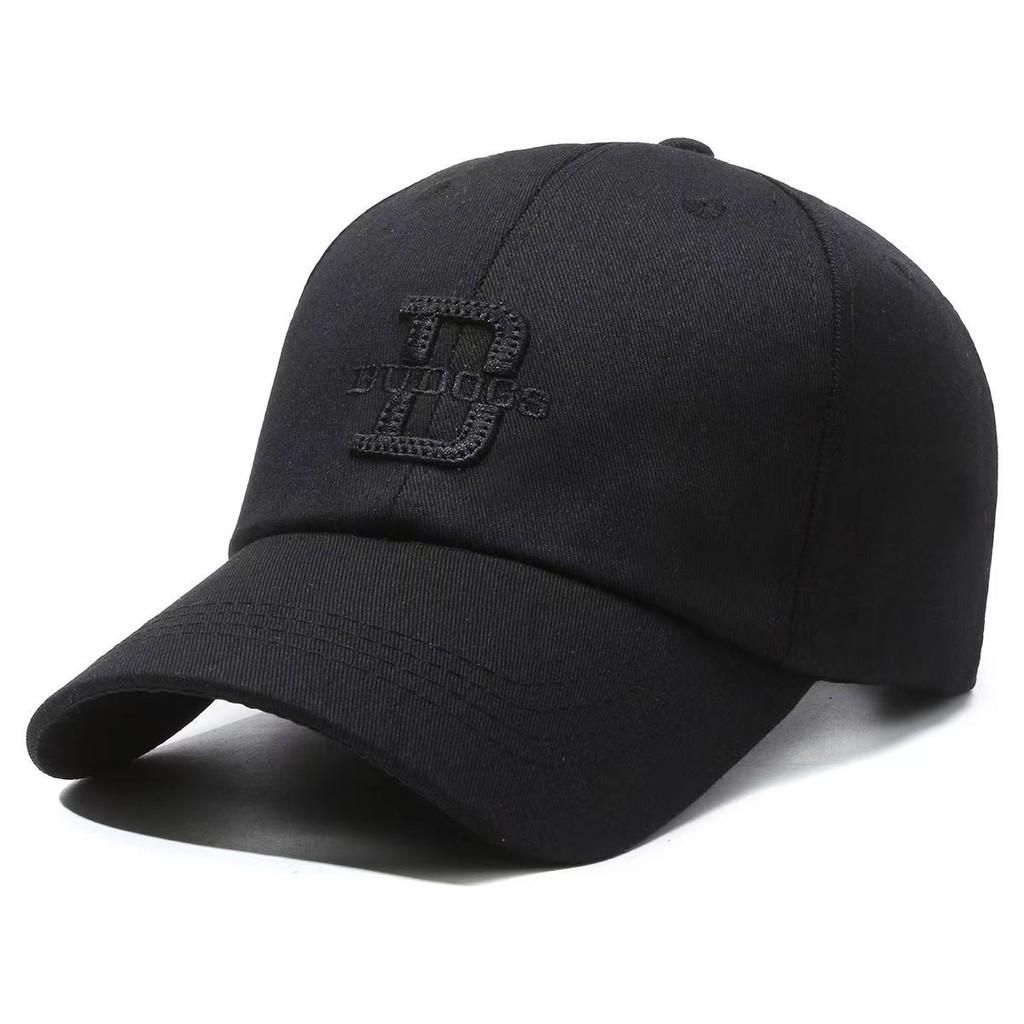 Embroidery Letters D Peaked Cap Outdoor Breathable Men Women Sun Small Show