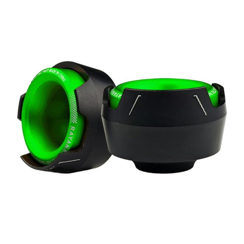 Universal Motorcycle Fork Protectors Reinforced Metal Construction For Enhanced Stability And Safety On Various Models