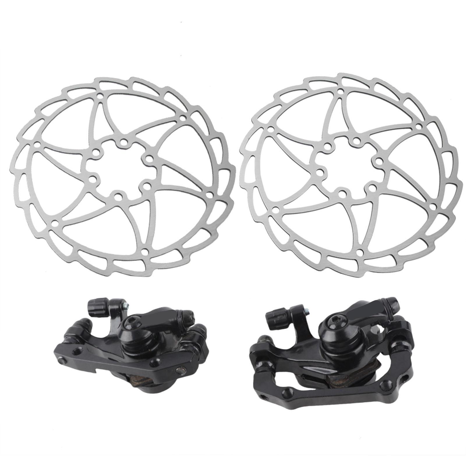 

Комплект суппортов для дисковых тормозов для горного велосипеда из нержавеющей стали, универсальный велосипедный аксессуар, черный