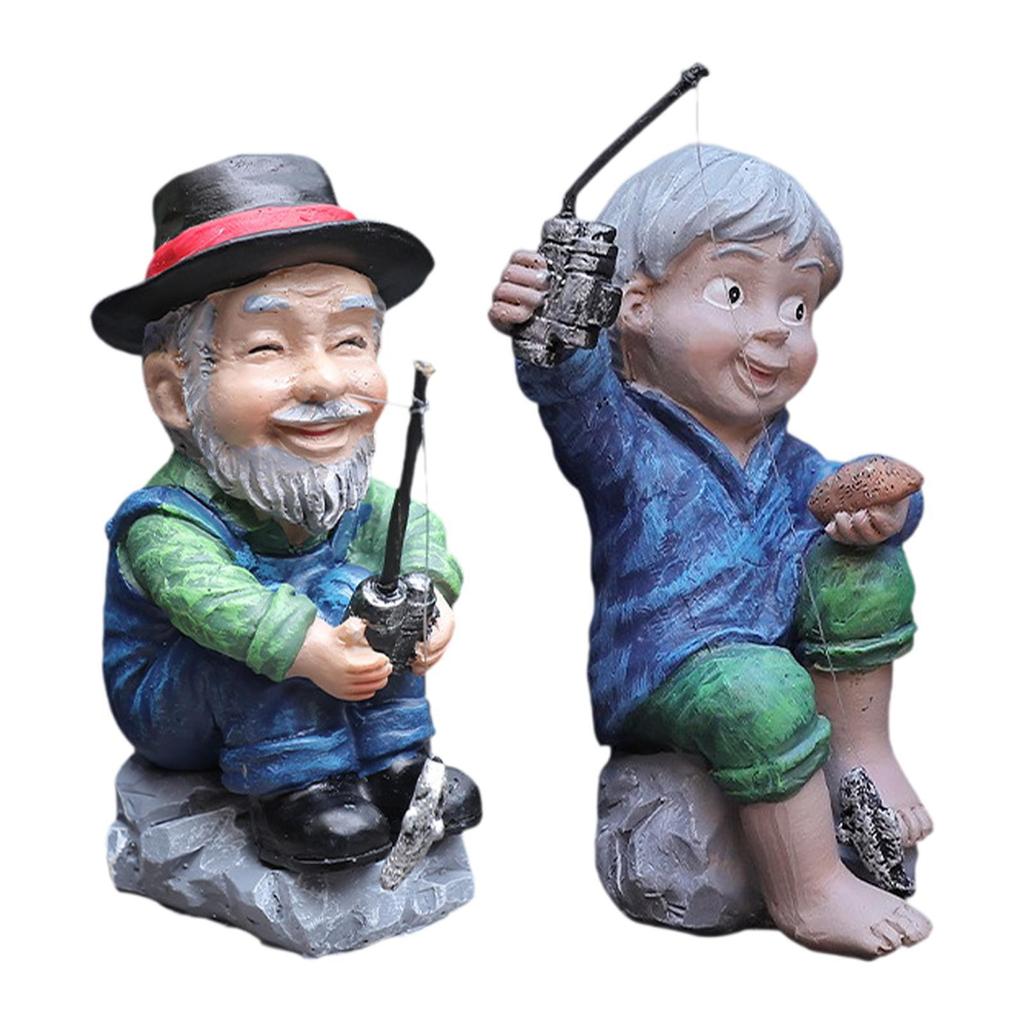 Miniature Statue Table Ornament for Home Office Decor Multipurpose