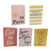 5PCS Fake Book Ornaments Decor Books Photography Props Simulation Books Living Room Decoration Coffee Table Decoration