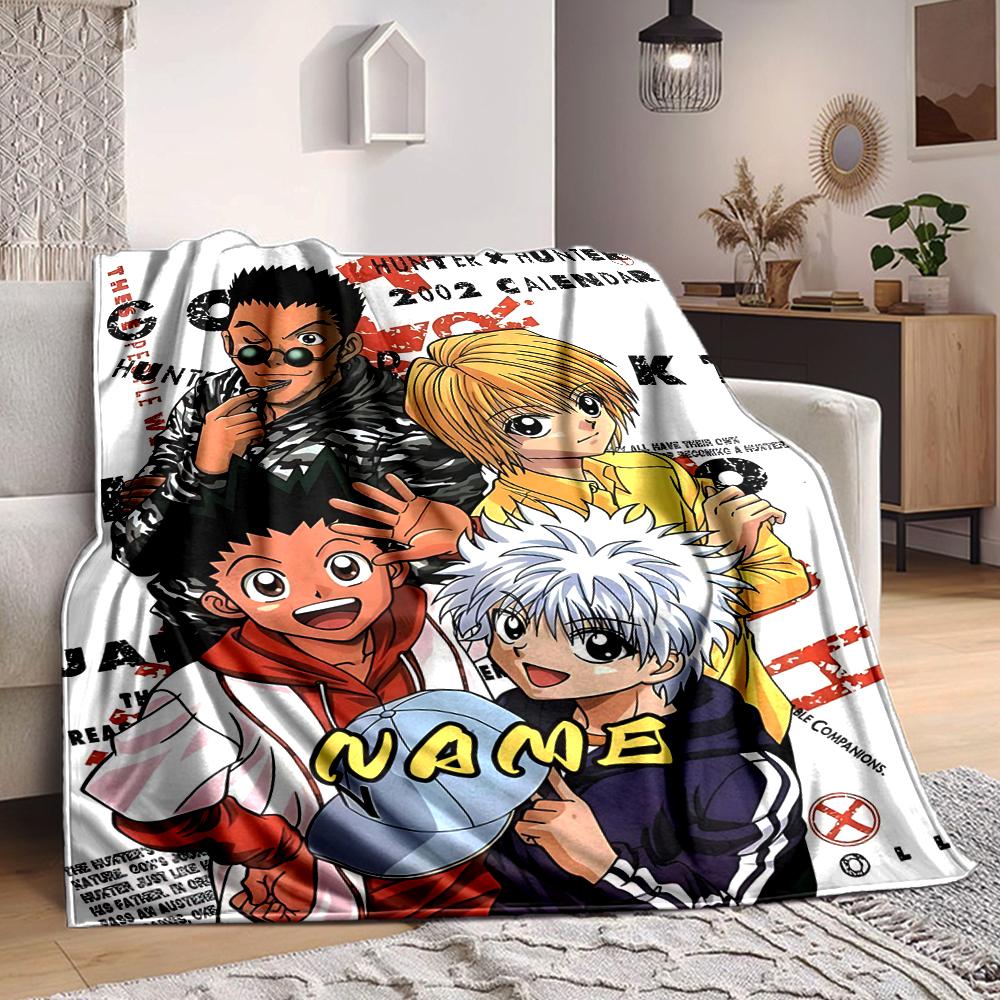 Custom 1pc Heroic Adventures Unite Blanket, Soft And Comfortable Blanket, Casual Warm, Camping Travel Blanket, Birthday Gift Q912124