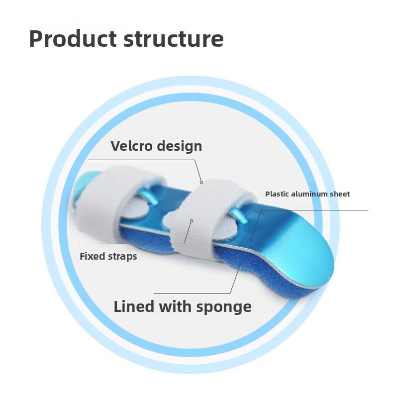 Finger Fixation Splint Fixator Bone Protector Finger Cover Braces Finger Straightening Insufficient Bending Finger Support