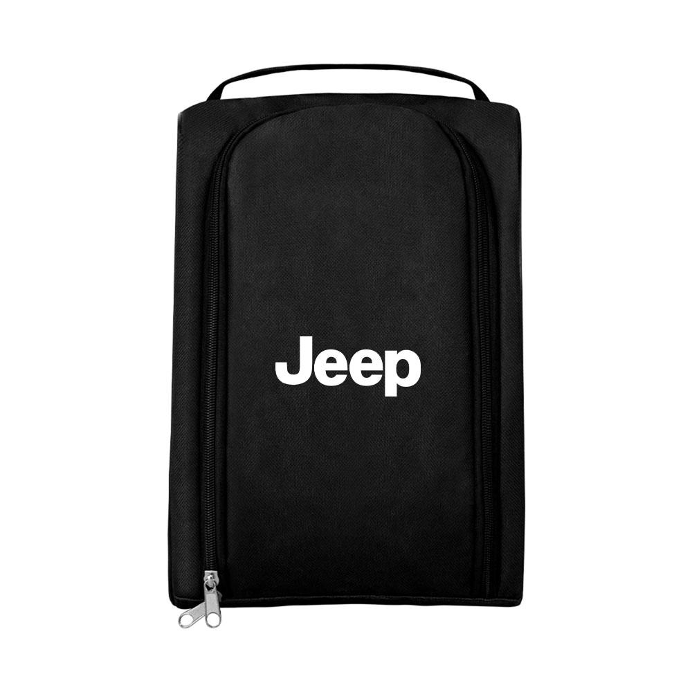 Car Emblem Shoes Storage Bag Organizer Interior Accessory Auto Styling For Jeep Grand Cherokee Wrangler Renegaed Compass JPB JK AMP1