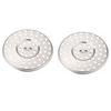 2 Pack Small Holes Shower Floor Drain 8.5cm/3.34inch Diameter Floor Drainage Gully  Bathtub
