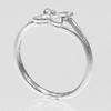 TIFFANY&Co. Victoria Ring Pt950Platinum/diamond #4.9(US Size) 2.78g Women Used