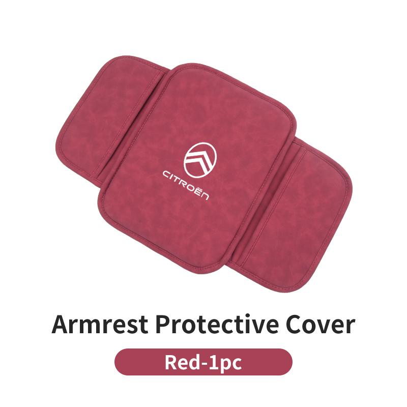 

Car Sheepskin Armrest Box Storage Pocket Arm Rest Protective Cover For Citroen C4 C3 C5 C1 C2 VTS Berlingo Celysee Xsara Picasso