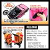 Pet Stroller for Small and Medium Pet Dog Cat Seat Open Carrier, 3-Wheel Type, Dogs, Buggy, Stroller, Stroller, Open/Half