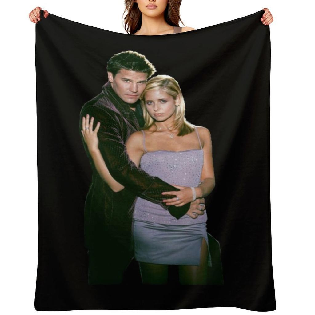 BUFFY-ANGEL Throw Blanket bed plaid Tourist Designers christmas decoration Blankets