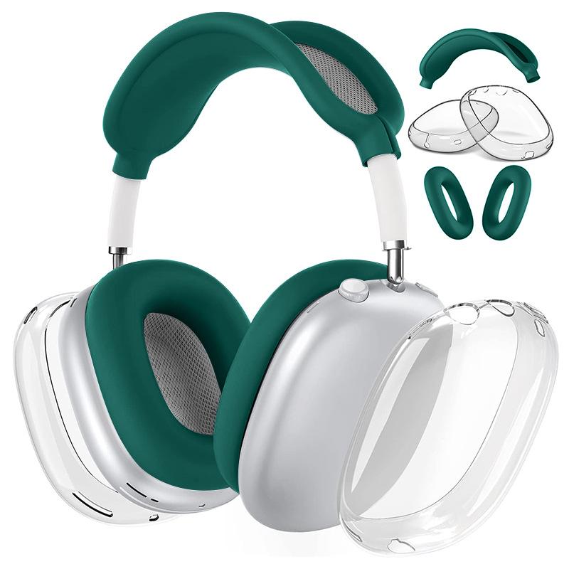AirPods Max TPU Over-Ear Headphone Protective Case (Three-Piece Set)