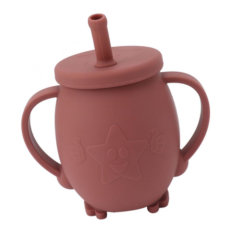 230ml Toddler Cups Silicone Training Sippy Cups