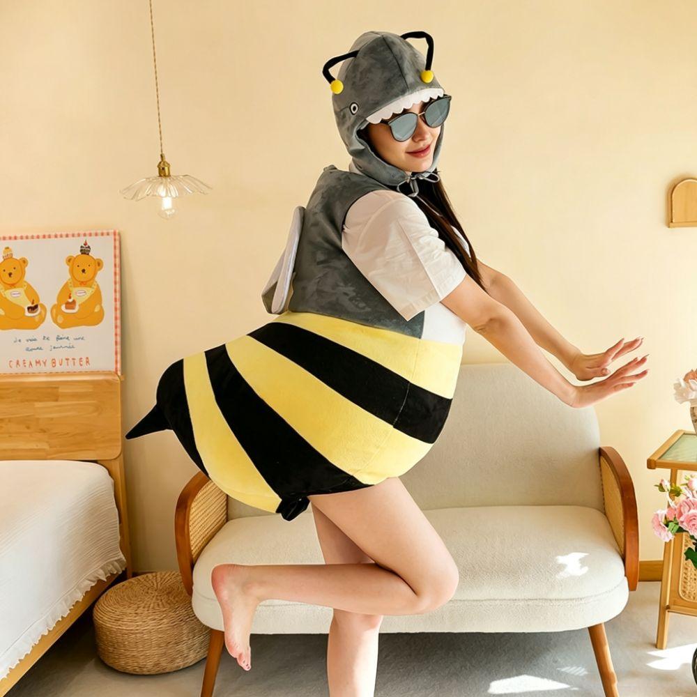 Photo Prop Bee Shark Cosplay Costume Yellow Bee Animal Cosplay Props Children