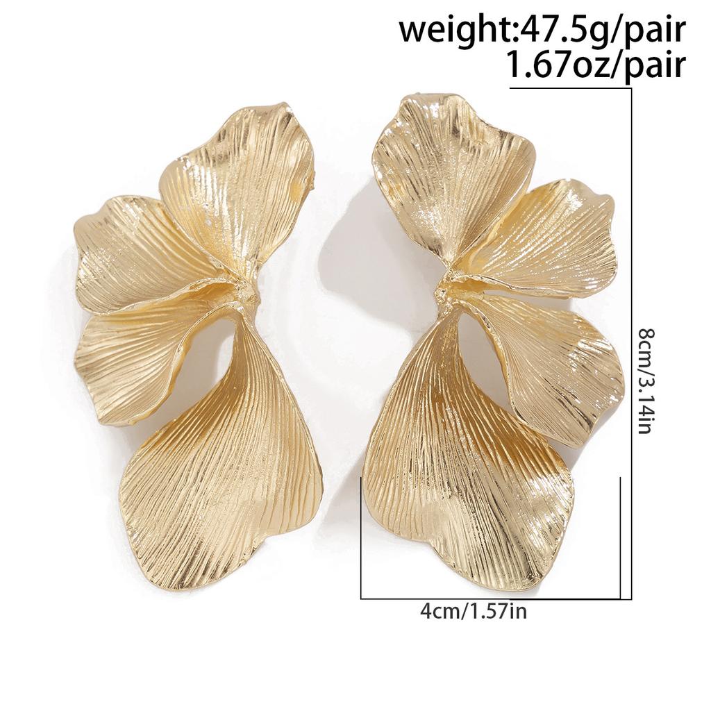 DIEZI Sweet Cool Gold Silver Color Irregular Flower Choker Necklace For Women Men Punk Vintage Fashion Metal Geometric Jewelry