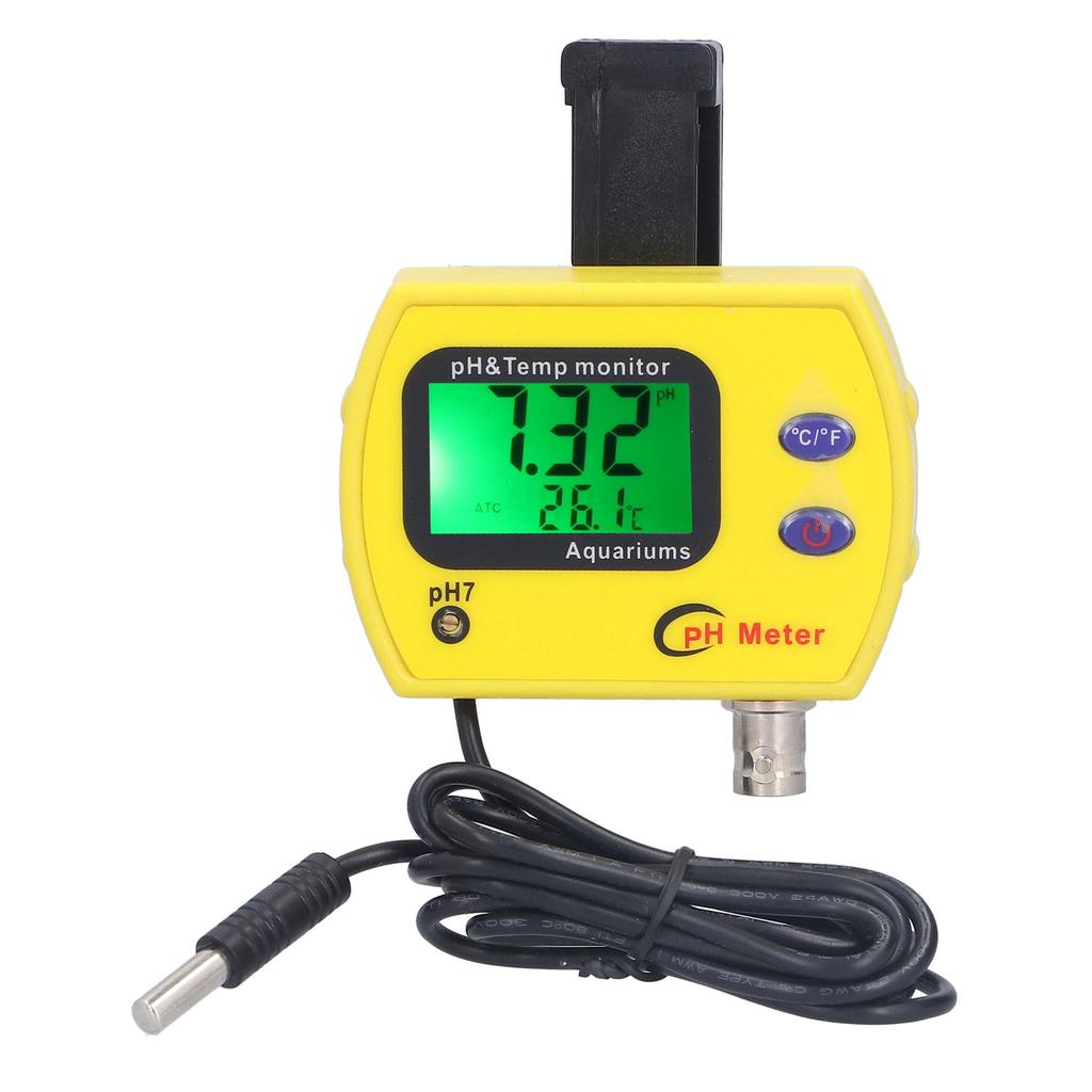 Mini pH-metru de înaltă precizie, metru de aciditate, tester de calitate a apei, sondă înlocuibilă pentru acvariu pești