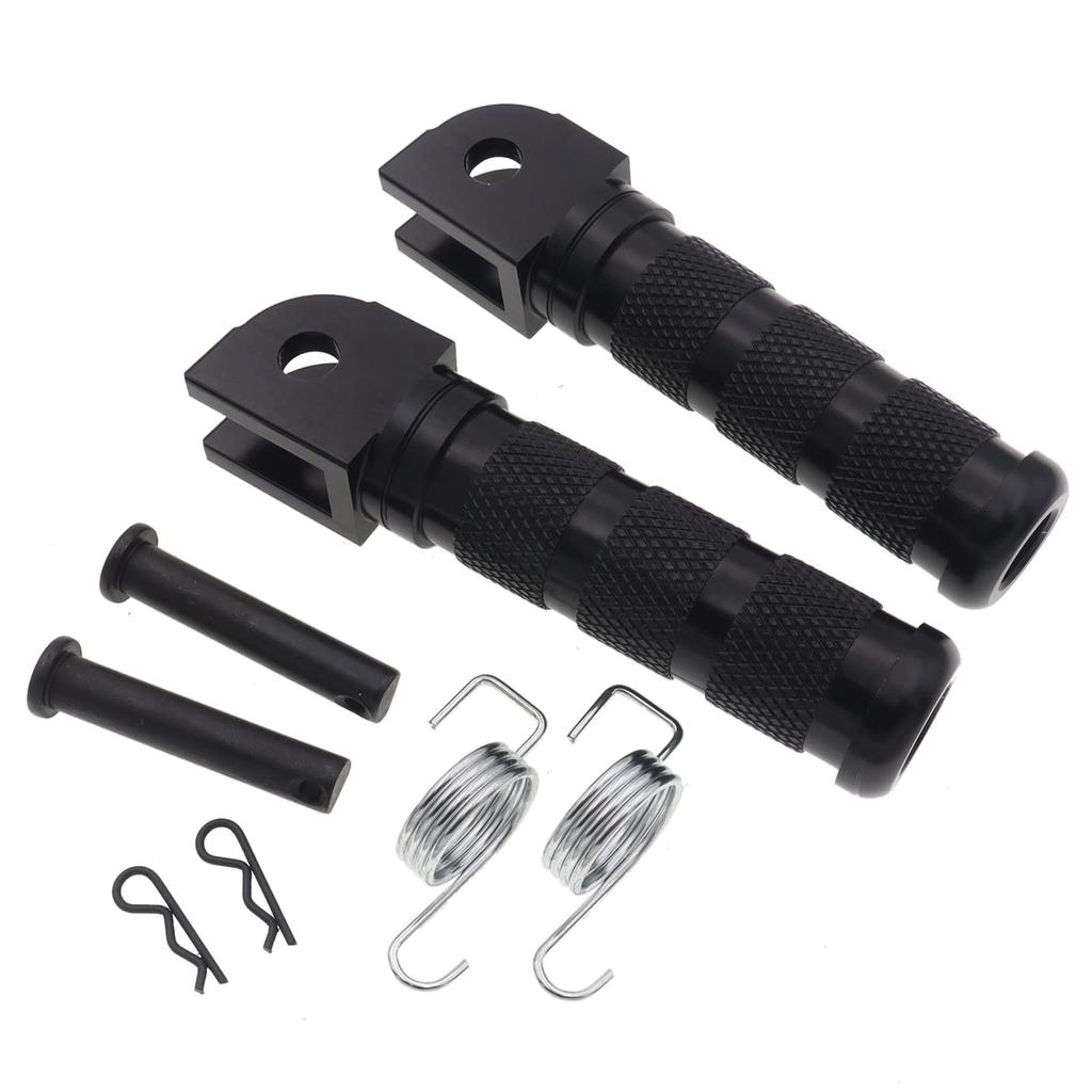 Motorcycle Pedals 1 Pair Universal CNC Aluminum Retro Footrest Foot Pegs Pedals Honda Dax Monkey Motorcycle Bike