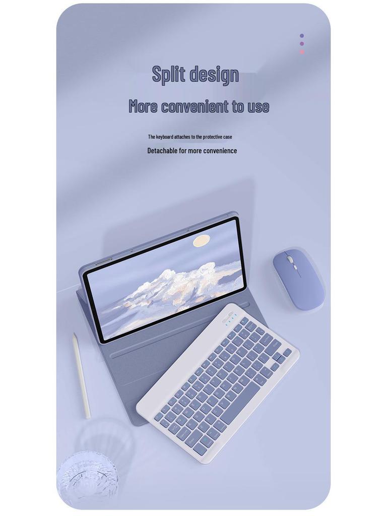 Kompatible Lenovo Pad 10.6 Tastaturhülle für Xiaoxin M10 Plus 3. Generation (Italienisch Bluetooth)