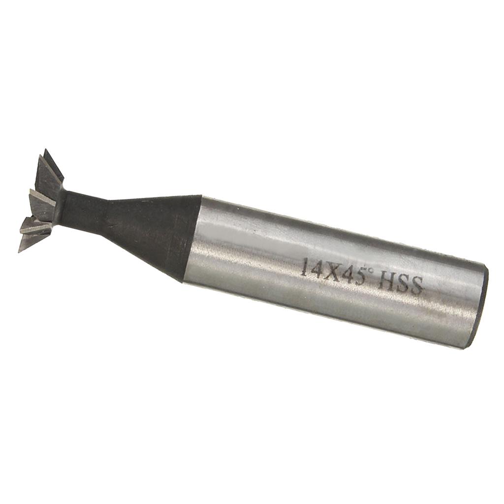 6mm x 60° Degree 6 Flutes High Speed Steel Dovetail Cutter End Mill Bit Router 6mm x 60° Degree 6 Flutes High Speed Steel Dovetail Cutter End Mill Bit Router